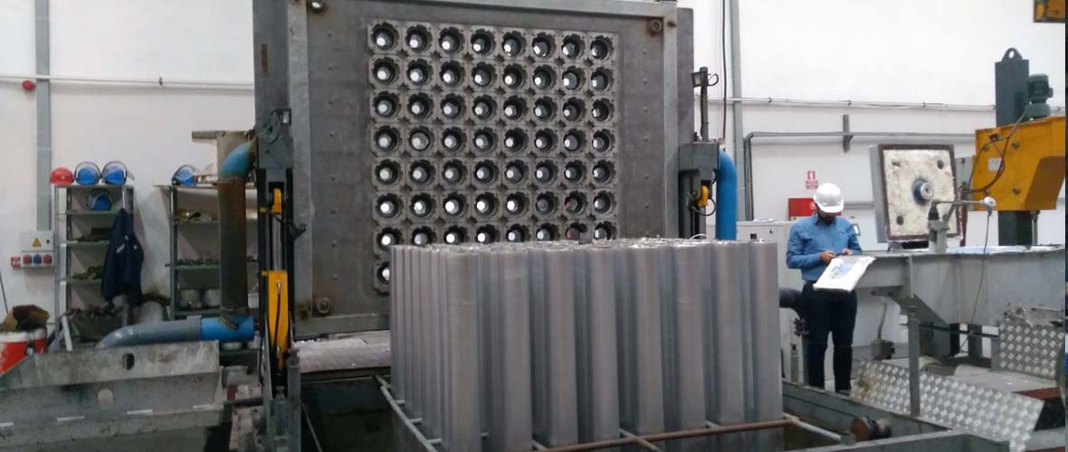 Alüminyum Billet Döküm Hidrolik Sistemi Ana Resim